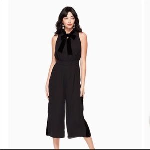 Kate Spade Mixed Velvet Jump Suit